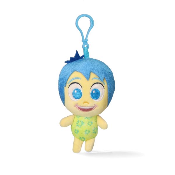 (Mis 0) DISNEY INSIDE OUT Gioia – Portachiavi Peluche 12cm c/Bagclip…x12…x24